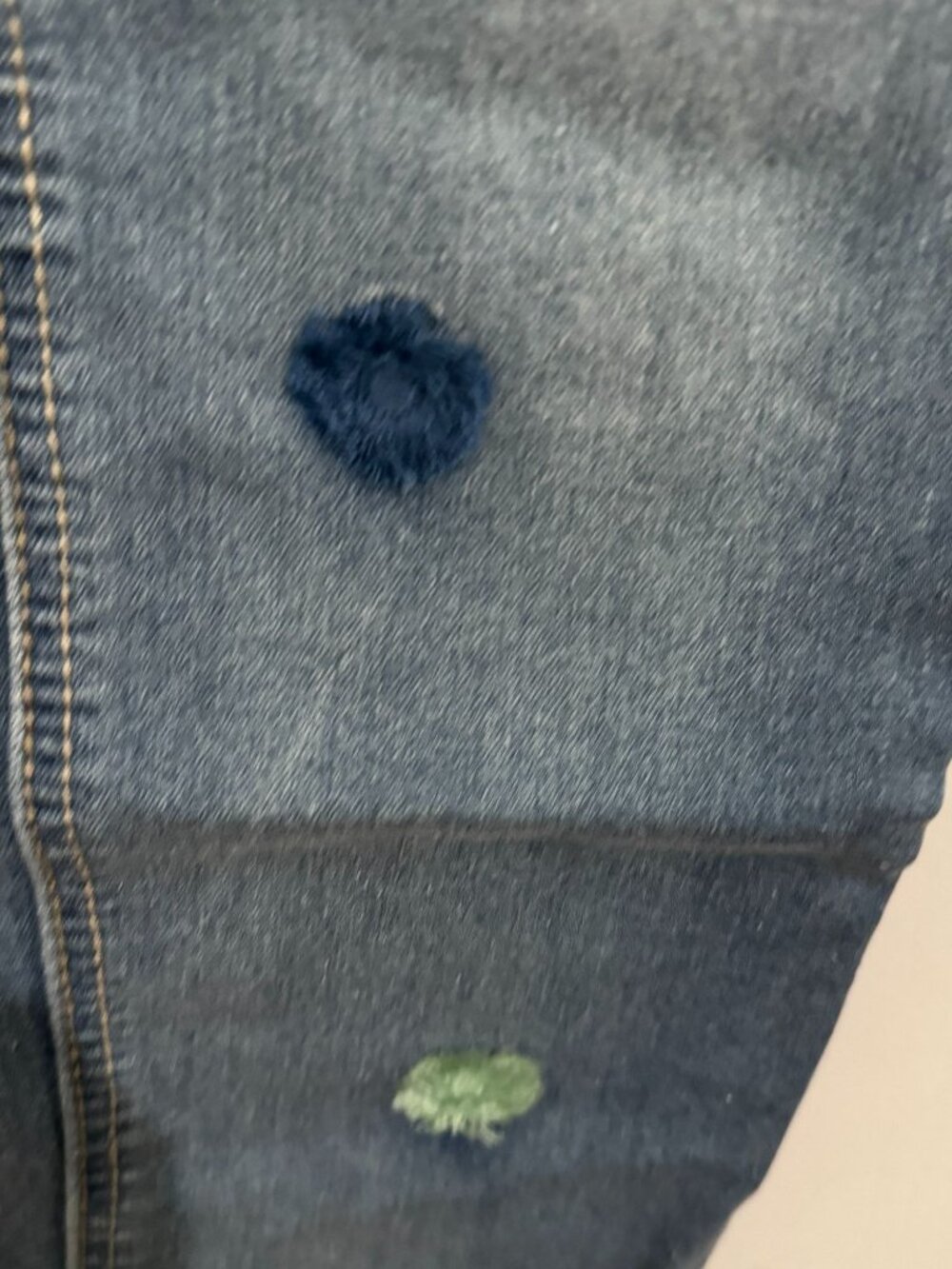 Vigoss Womens Stretch Denim Skinny Jeans With Pom-Pom Details Size 14 Medium Was - Picture 8 of 8